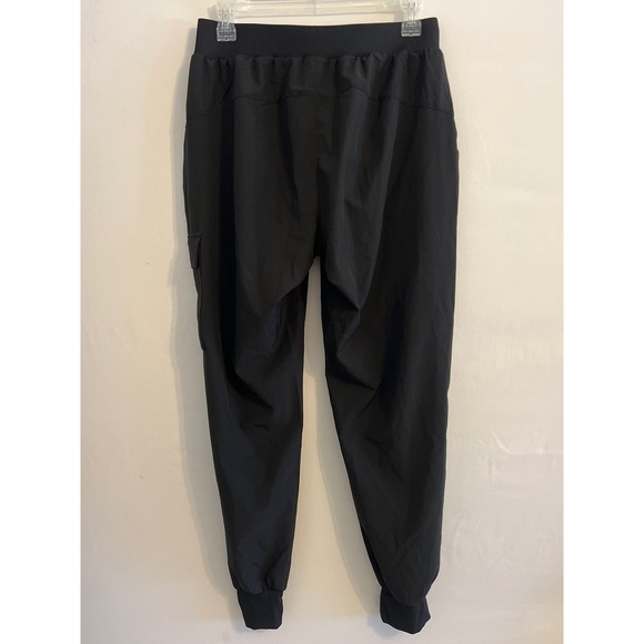 AS Revival Trailblazer Cargo Joggers Silky Viscose Black Sz Medium - Picture 3 of 4